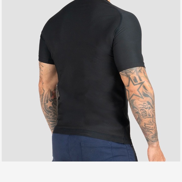 Kewlioo Men’s heat trapping / sauna t shirt - Picture 6 of 14